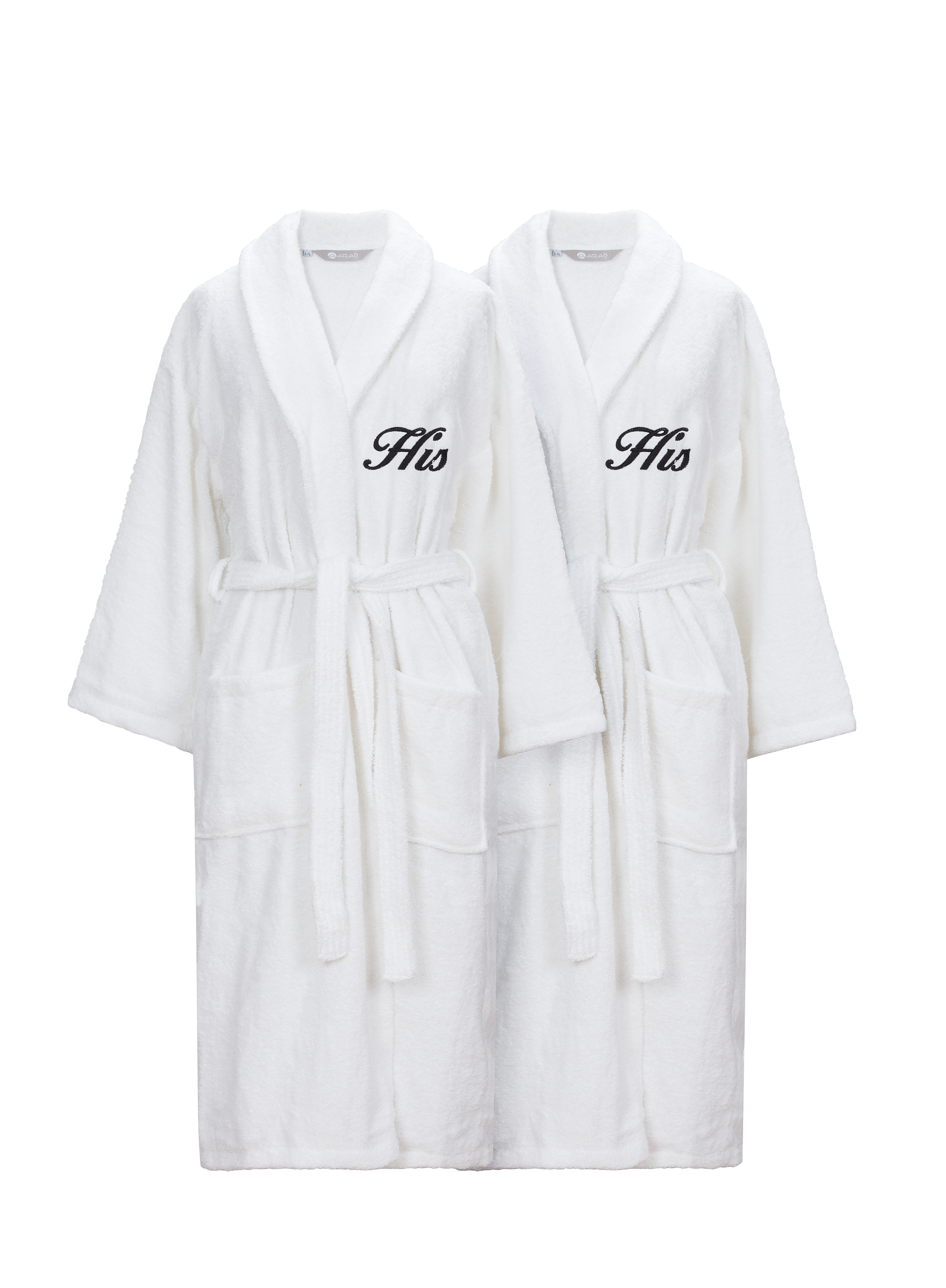 זוג חלוקי רחצה עם רקמה His&Hers