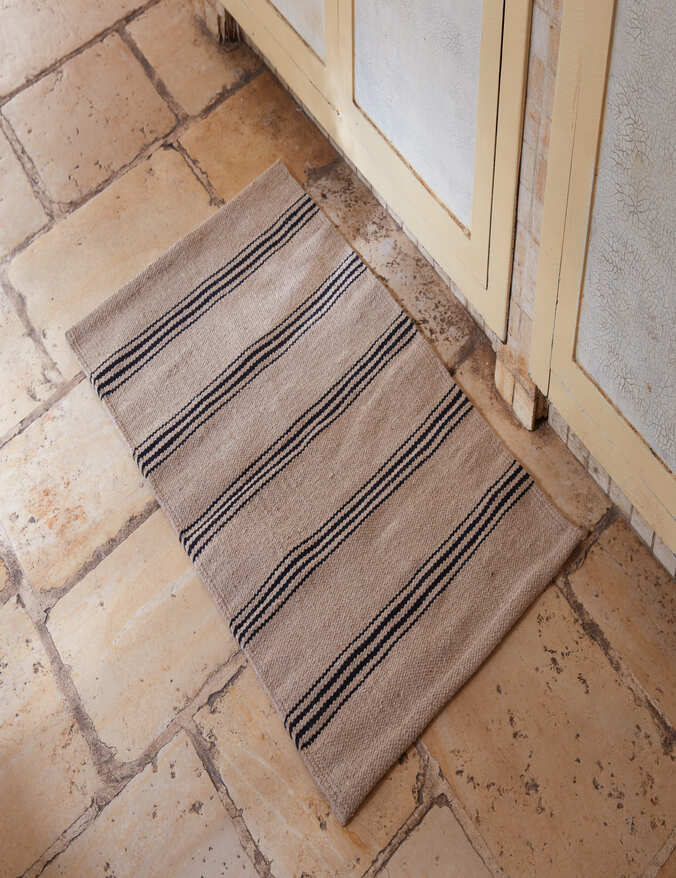 שטיח כותנה ארוג מעוצב דגם פולינז – aradoutlet