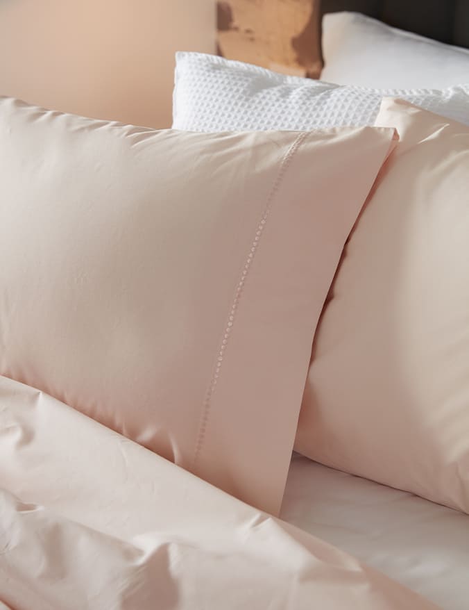 סט מצעים 100% כותנה פרקל דגם שמפניה צבע ניוד – aradoutlet