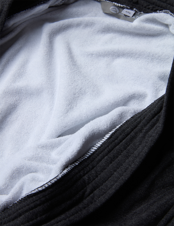 חלוק רחצה ג’רסי מלאנג’ דגם קימונו  OUTLET – L-XL