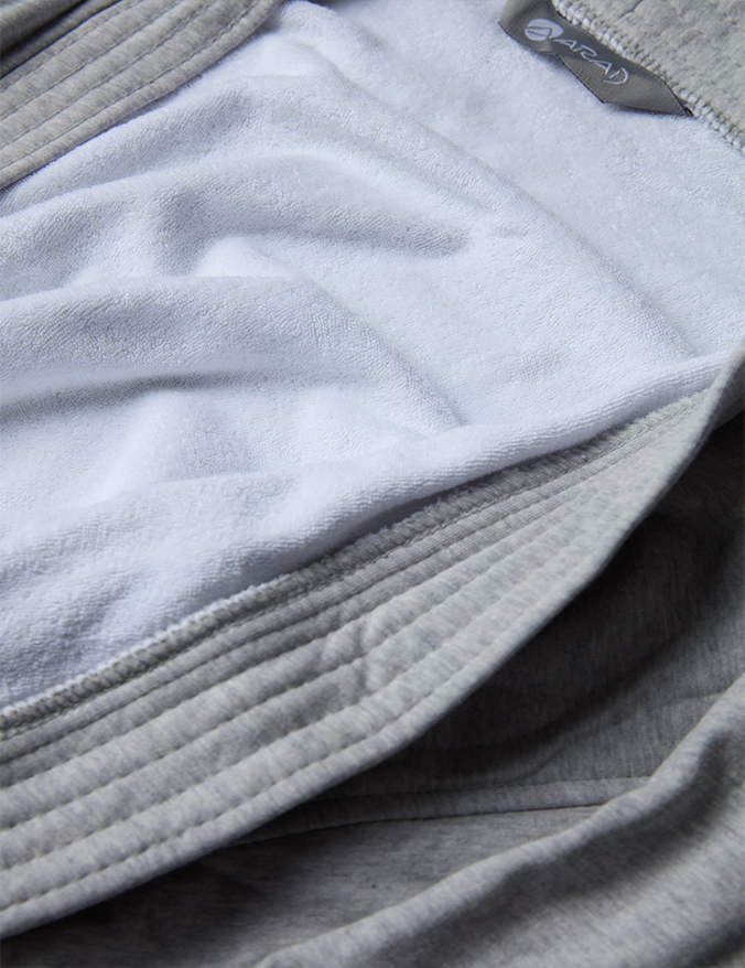 חלוק רחצה ג’רסי מלאנג’ דגם קימונו  OUTLET – L-XL