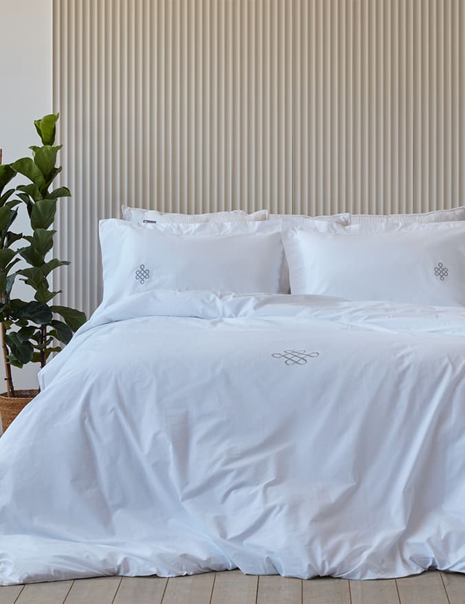 סט מצעים 100% כותנה פרקל דגם פיונה – ARAD OUTLET