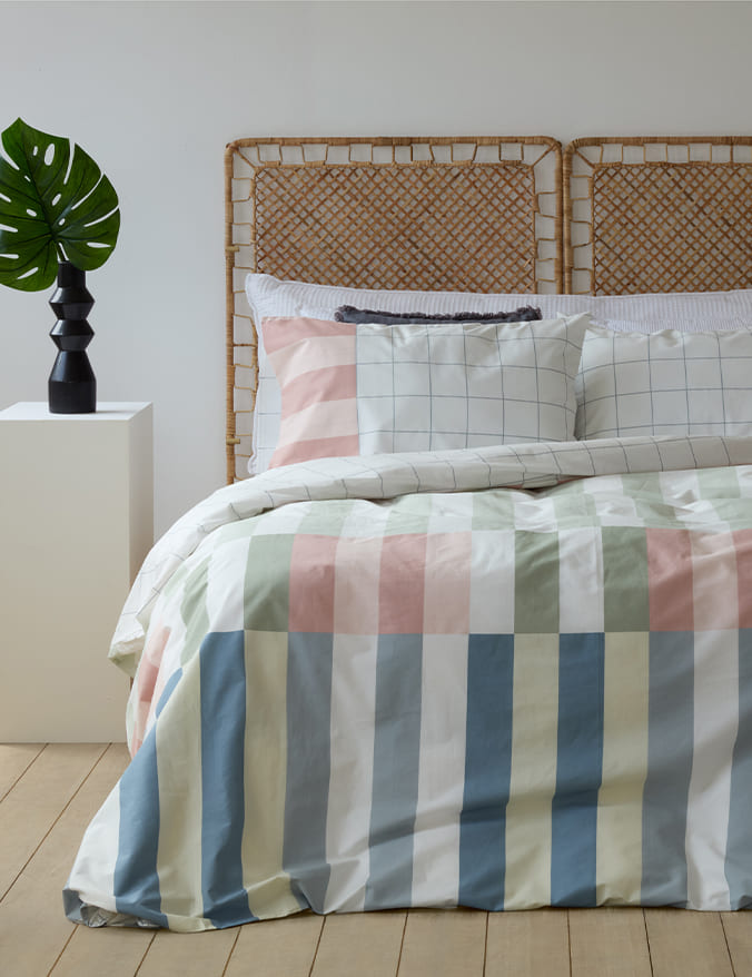 סט מצעים  כותנה פרקל צ’רלסטון