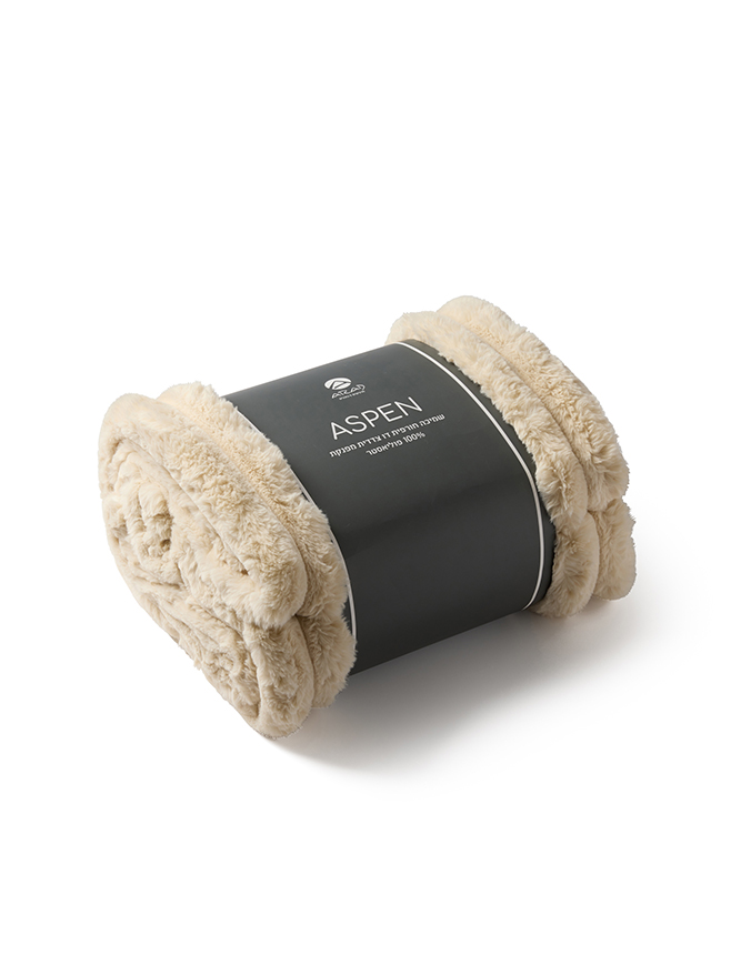 שמיכת דמוי פרווה דו צדדית דגם ASPEN