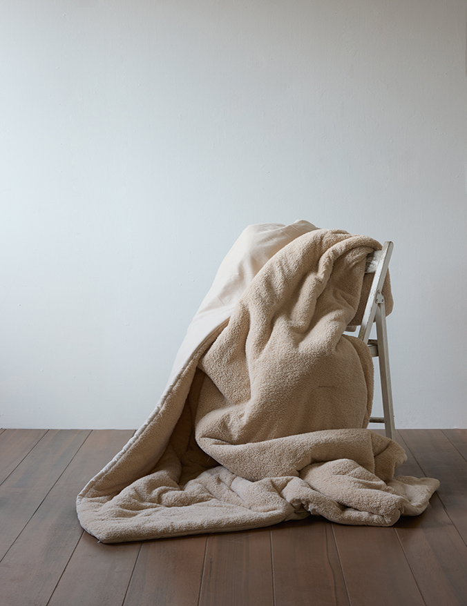 שמיכת פרווה דו צדדית דגם קספיאן