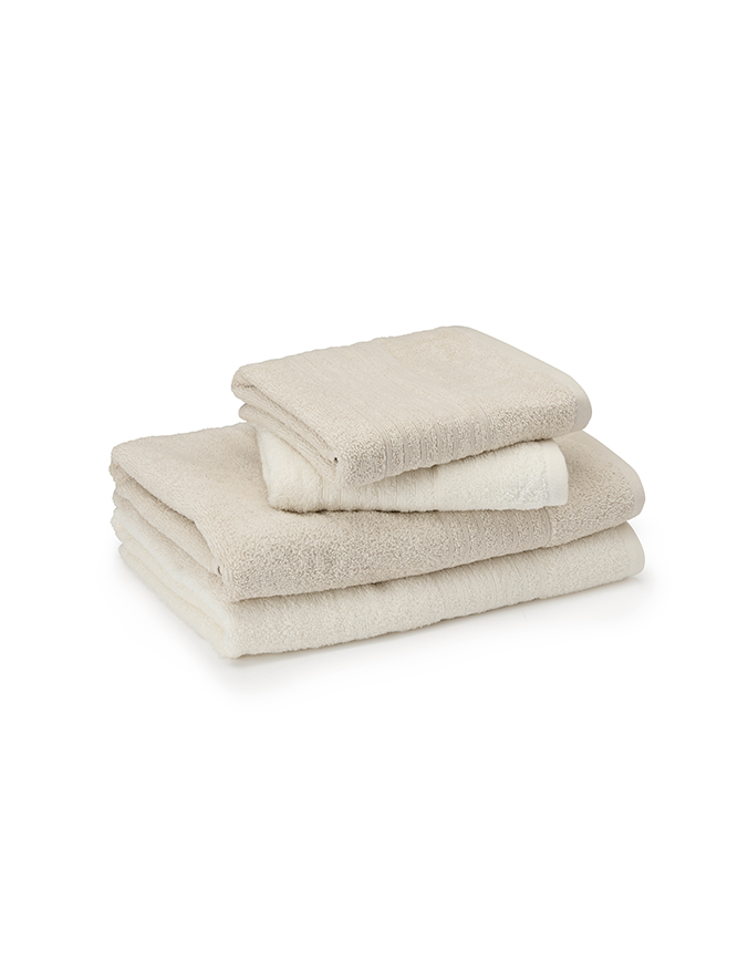 מארז 4 מגבות 100% כותנה  דגם ווג ( 2 פנים + 2 גוף )