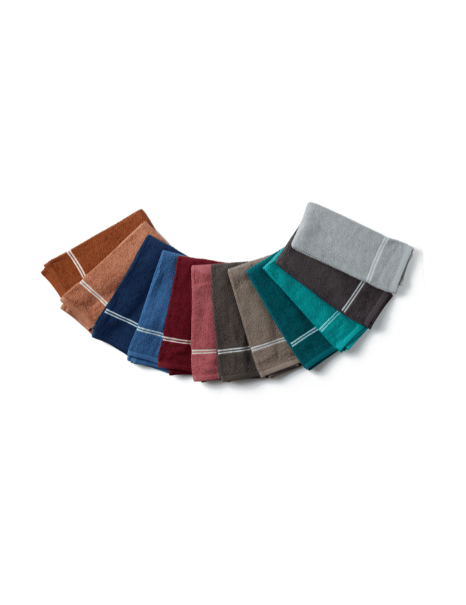 זוג מגבות מטבח 100% כותנה דגם תמר