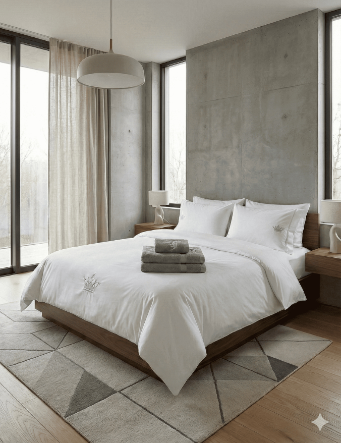 מצעים לבנים או צבעוניים