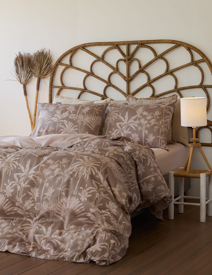 סט מצעים פארקי חום