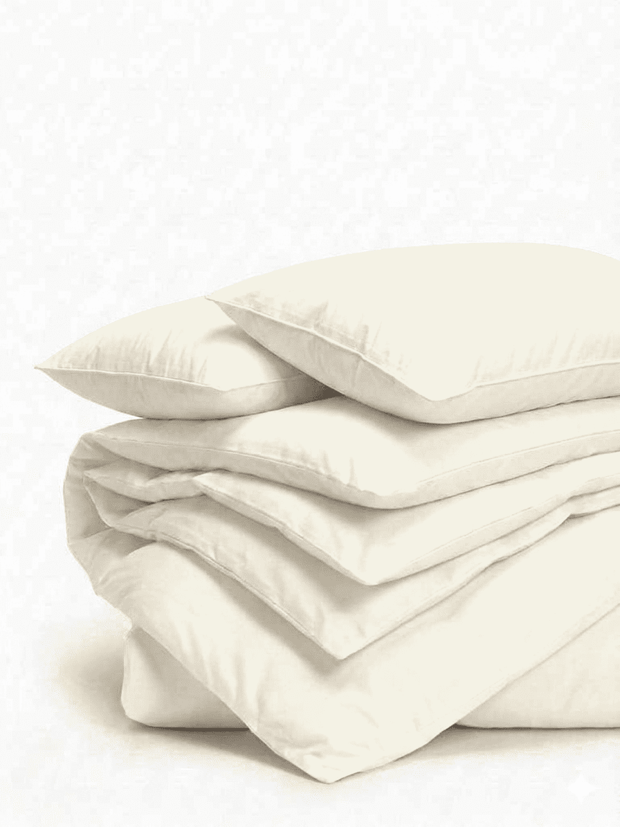 זוג ציפיות כותנה סאטן