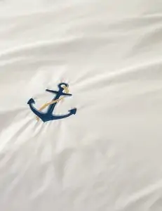 סט מצעים רקום 100% כותנה פרקל דגם מונטה קרלו