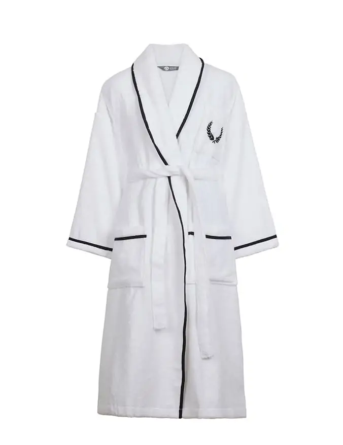 חלוק רחצה רקום זירו טוויסט דגם גלורי